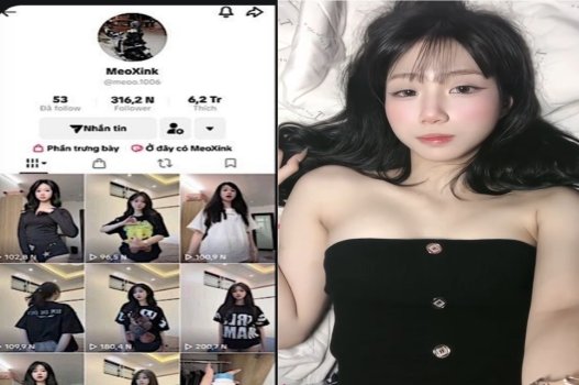 Clip sex Tiktoker Hà Meo Meoxink với phong cách cuốn hút