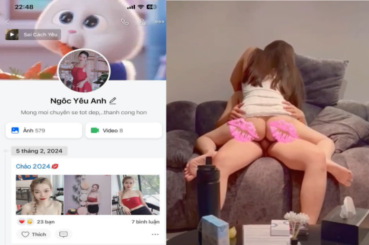 Cô chủ tiệm quần áo bị lộ video quan hệ mạnh mẽ