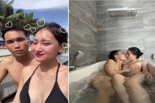 Hạ My làm tình dữ dội cùng anh người yêu khủng
